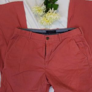 ✨Tommy Hilfiger 33x30 salmon color khaki pant✨
